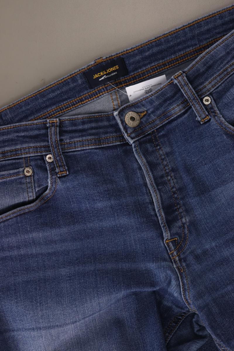 Jack & Jones Straight Jeans für Herren Gr. W34/L34 blau aus Baumwolle