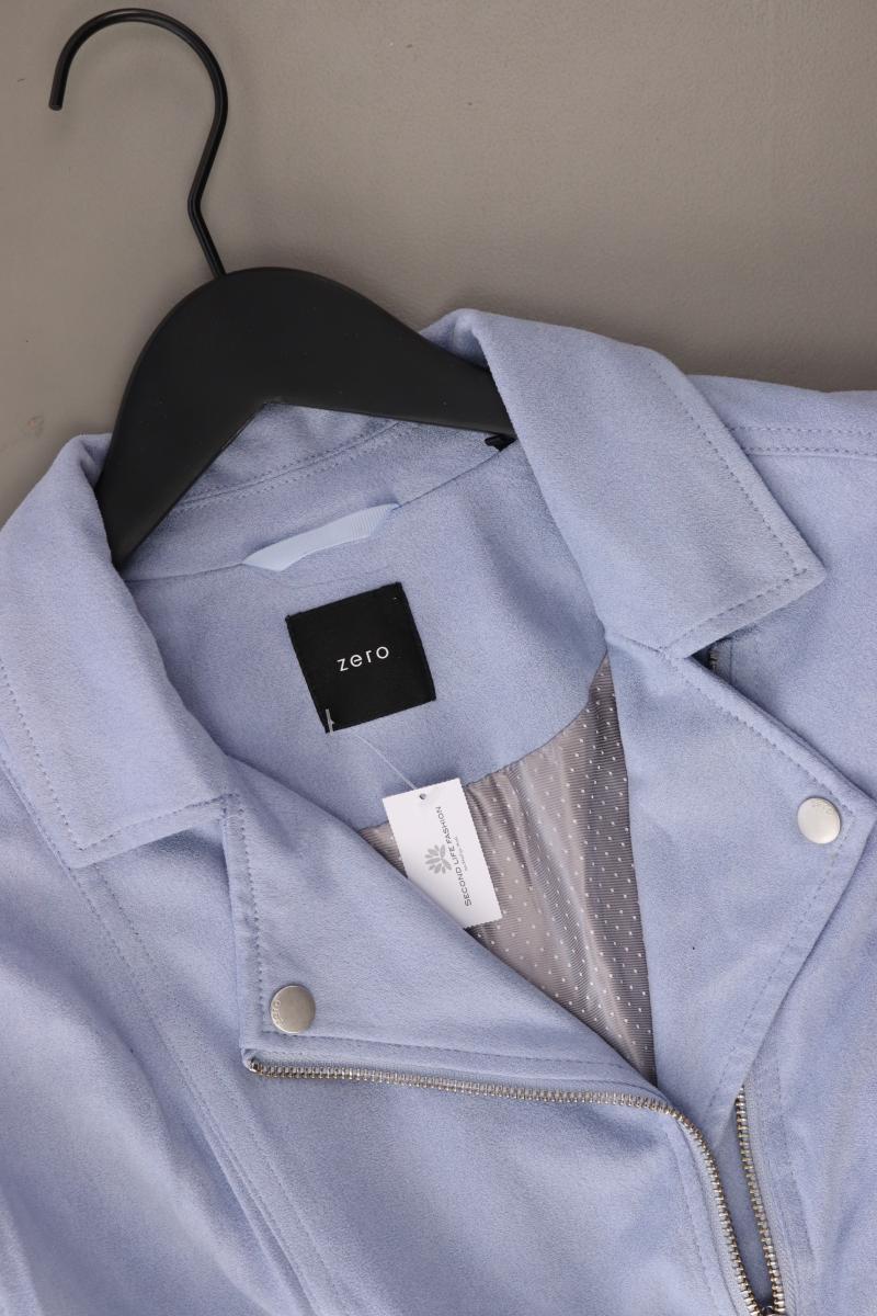 Zero Übergangsjacke Gr. 38 blau aus Polyester