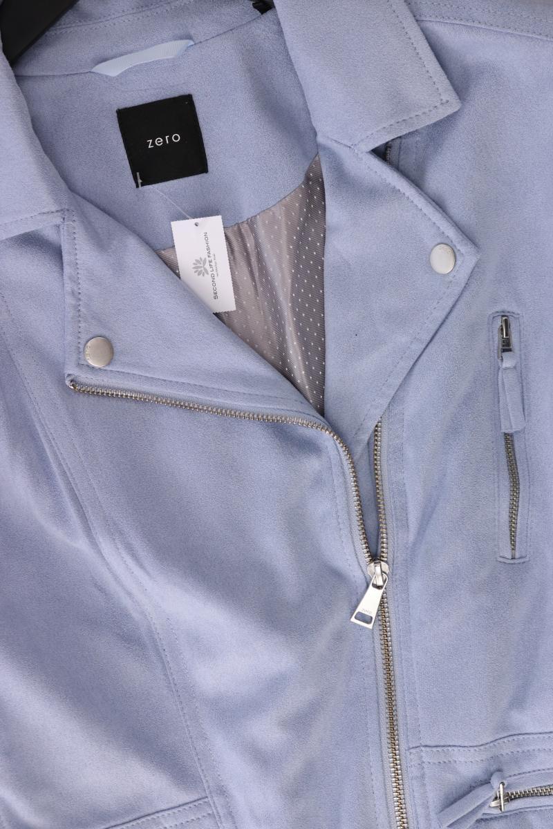 Zero Übergangsjacke Gr. 38 blau aus Polyester