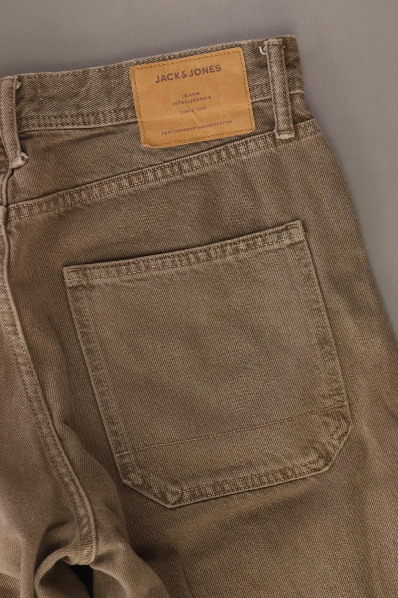 Jack & Jones Straight Jeans für Herren Gr. W31/L34 Modell Eddie braun