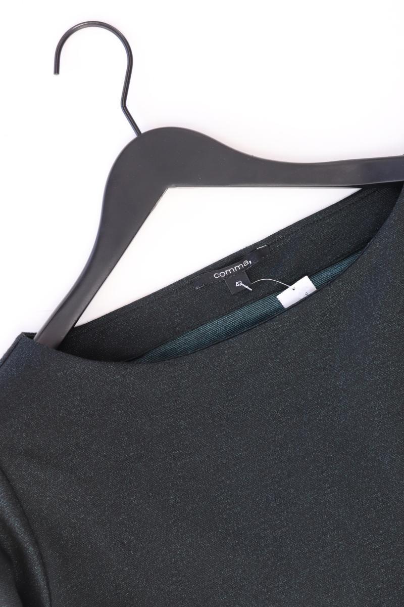 comma, Oversize-Shirt Gr. 42 3/4 Ärmel schwarz aus Polyester
