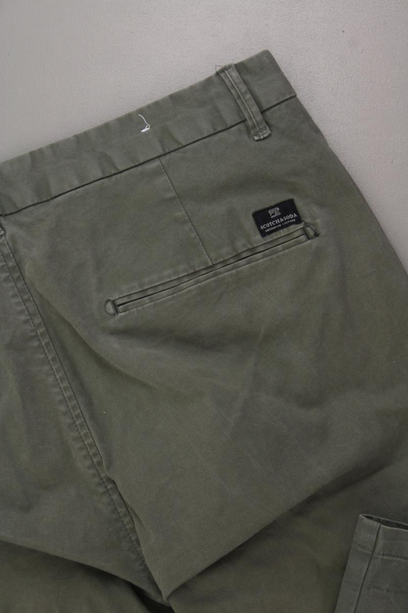 Scotch & Soda Chinohose für Herren Gr. W31/L32 olivgrün aus Baumwolle