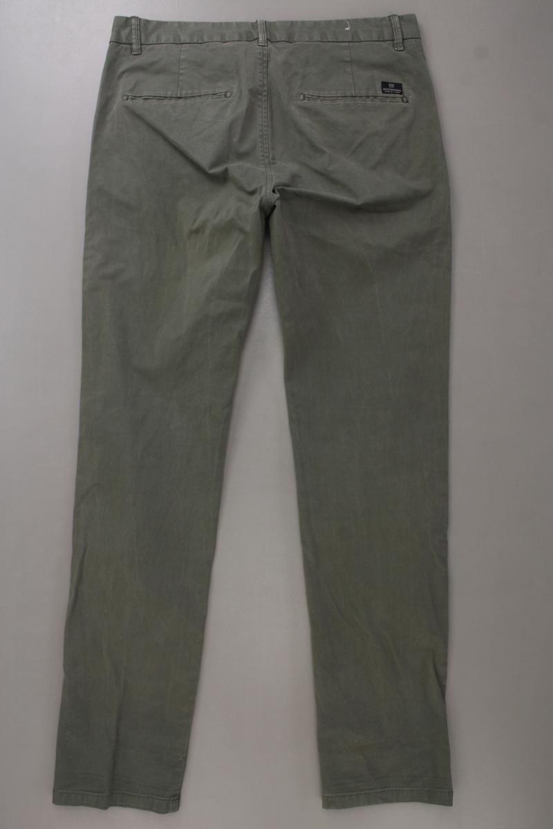 Scotch & Soda Chinohose für Herren Gr. W31/L32 olivgrün aus Baumwolle