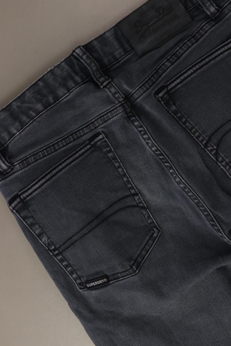 Superdry Skinny Jeans Gr. w28/L32 grau aus Baumwolle