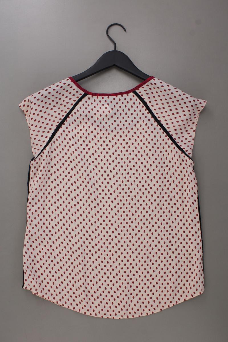 Scotch & Soda Kurzarmbluse Gr. 36 gepunktet creme