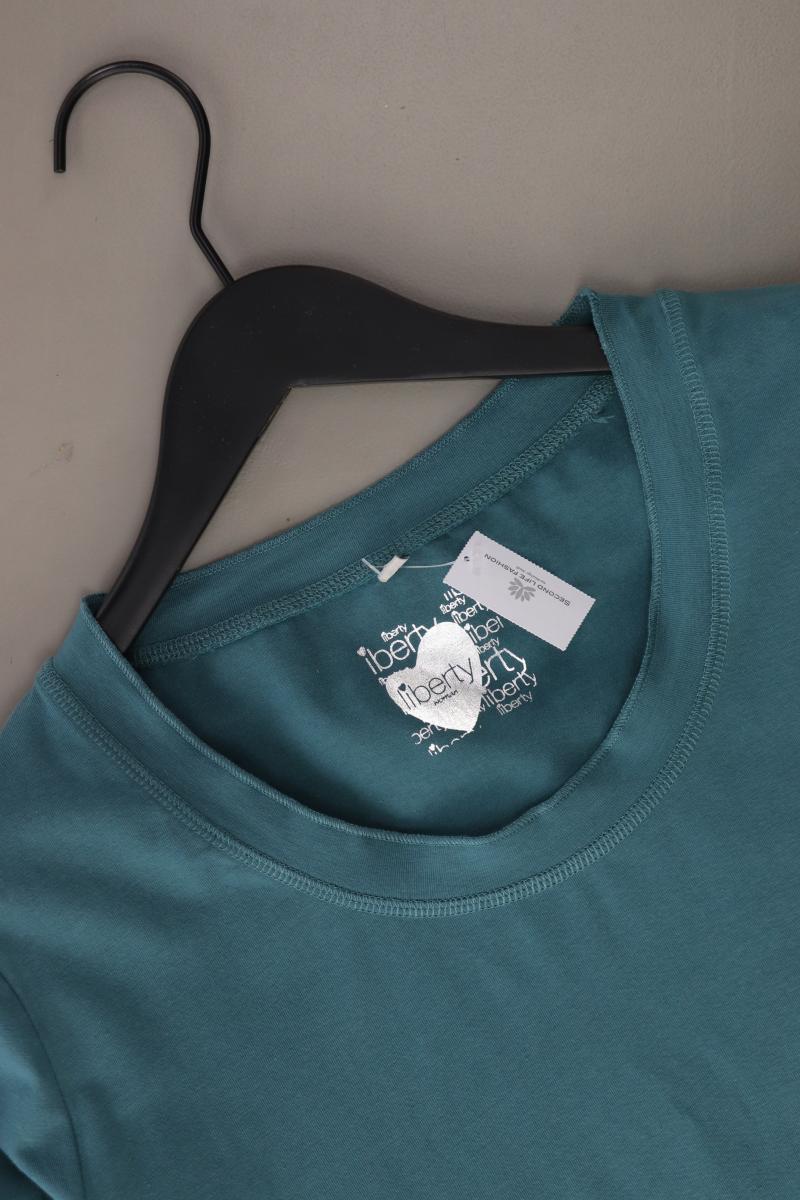Liberty Longsleeve-Shirt Gr. XL Langarm blau aus Baumwolle