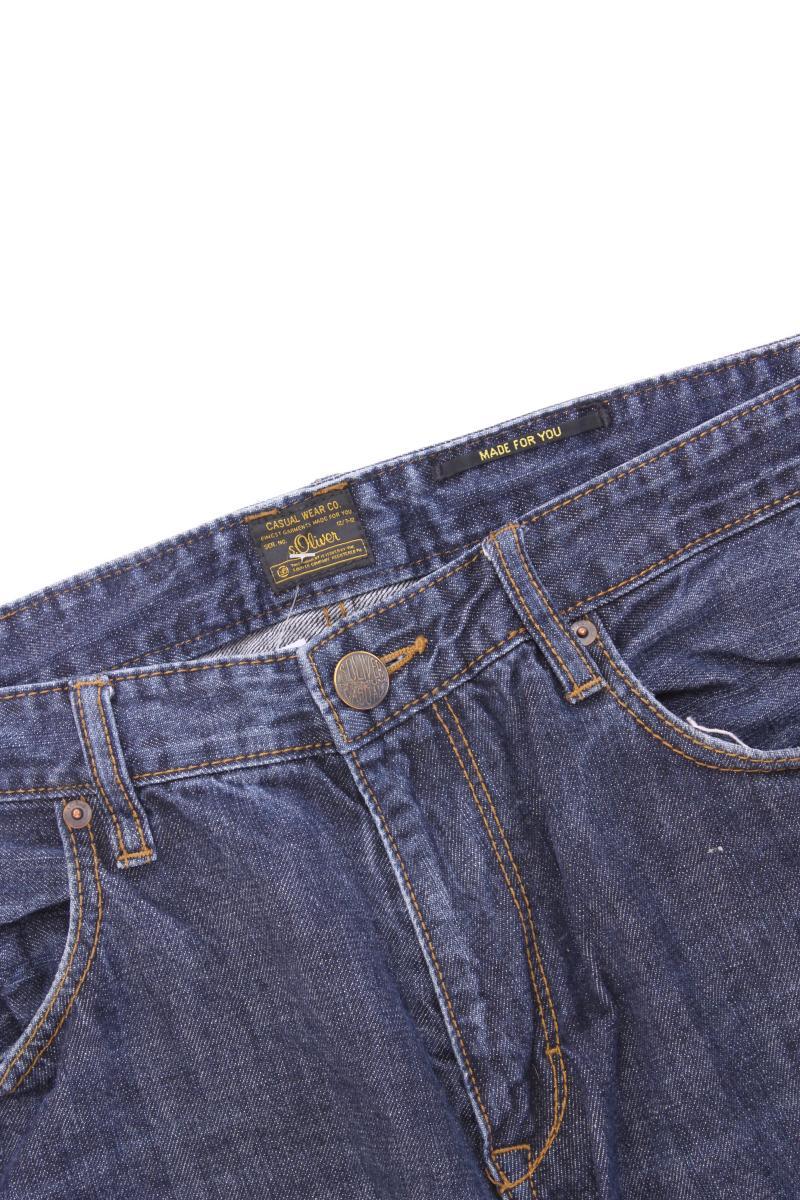 s.Oliver Straight Jeans für Herren Gr. W36/L32 blau aus Baumwolle