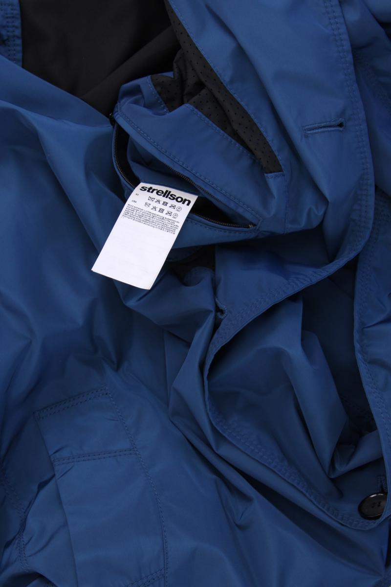 Strellson Übergangsmantel für Herren Gr. 54 neuwertig blau aus Nylon