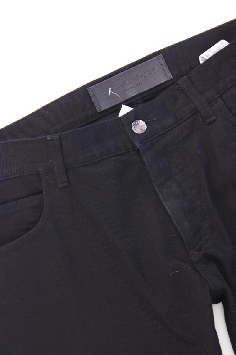 Dolce & Gabbana Hose für Herren Gr. 50 schwarz aus Baumwolle