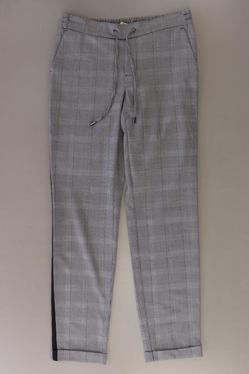comma, Stoffhose Gr. 34 hahnentritt grau