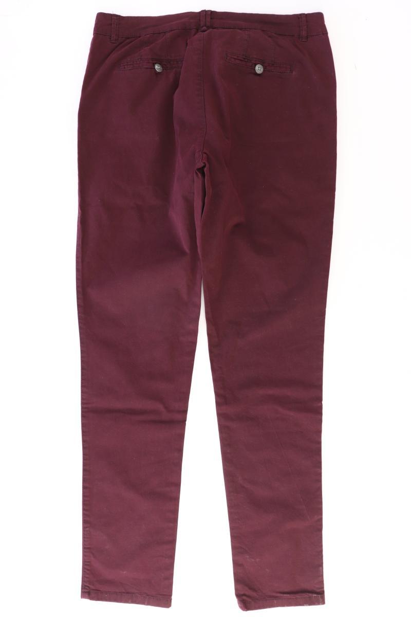 Esprit Chinohose Gr. 38/L32 lila aus Baumwolle