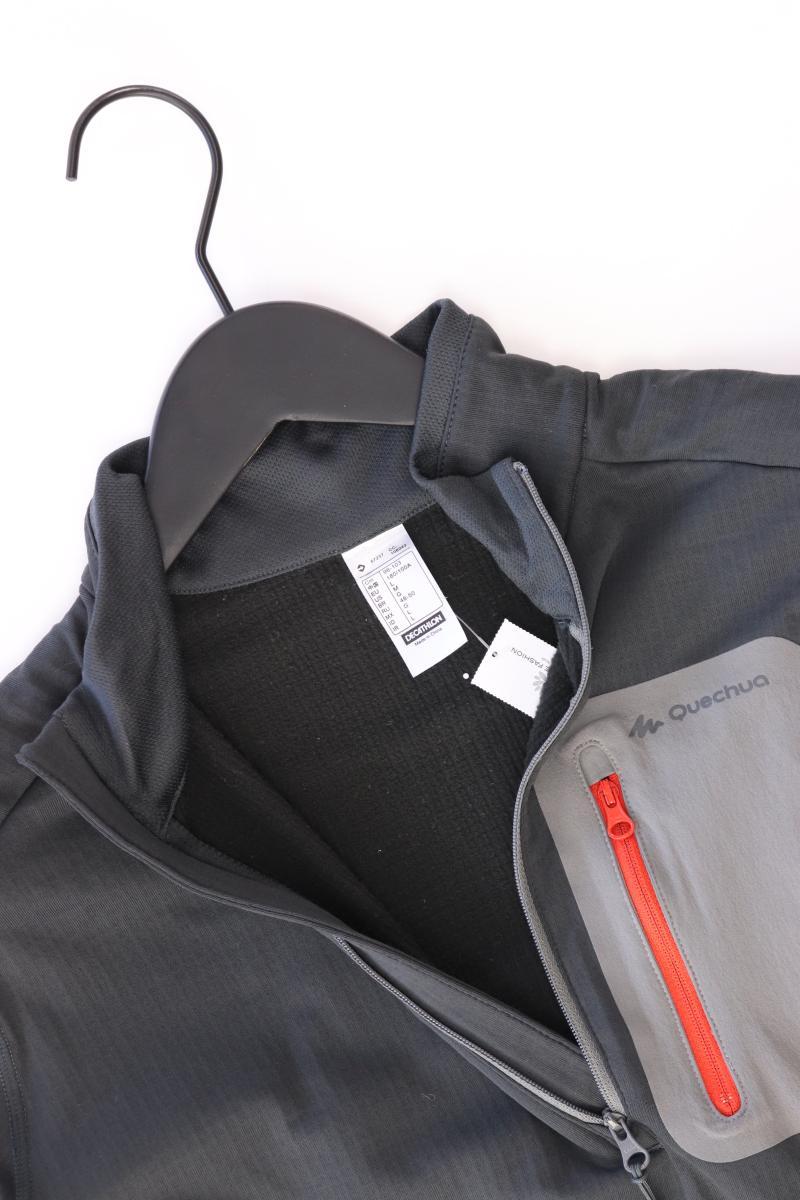 Quechua Longsleeve-Shirt Gr. L Langarm grau aus Polyester