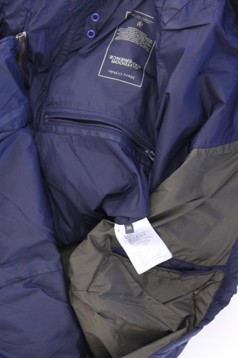 Marc O'Polo Steppjacke für Herren Gr. 56 blau aus Polyamid