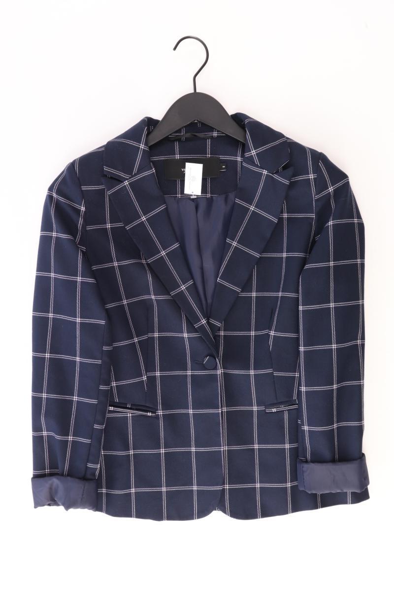 Vero Moda Blazer Gr. 34 kariert blau aus Polyester