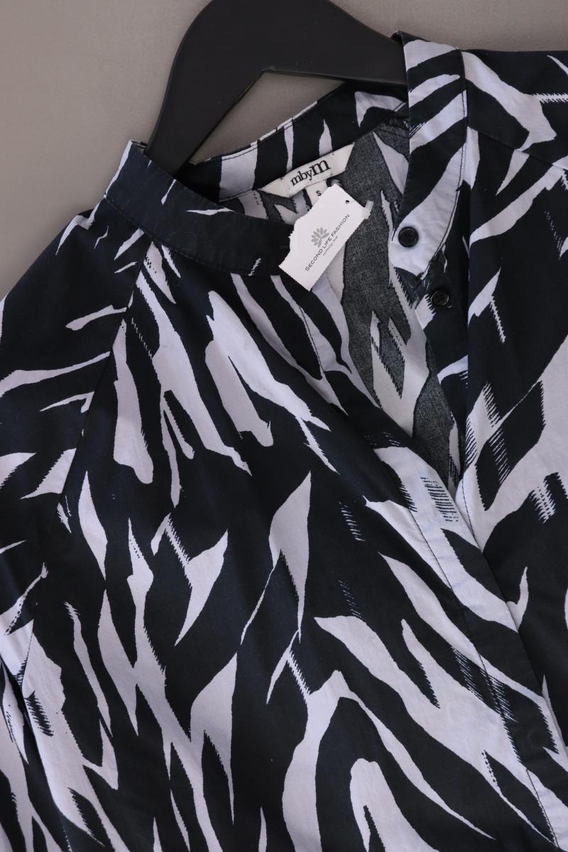 mbyM Langarmkleid Gr. S blau aus Baumwolle