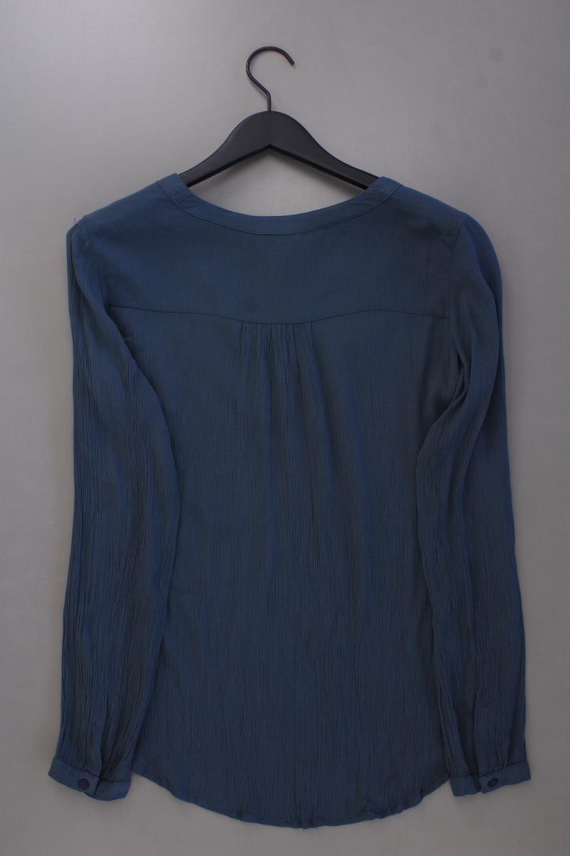 Kaffe Langarmbluse Gr. 36 blau