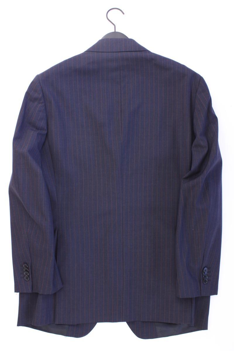 Loro Piana Wollsakko für Herren Gr. 52 gestreift blau