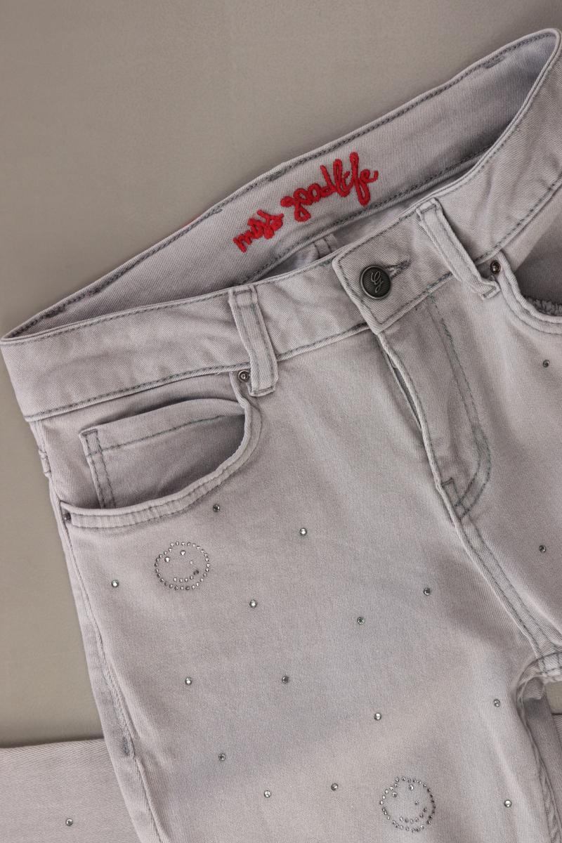 miss goodlife Straight Jeans Gr. W28 grau aus Baumwolle