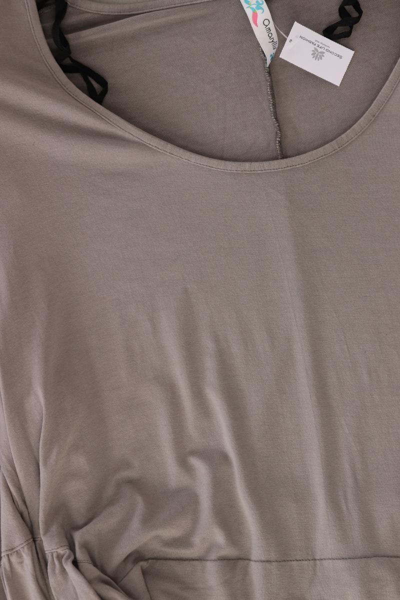 amaryllis Shirt Gr. 50 Langarm grau aus Baumwolle