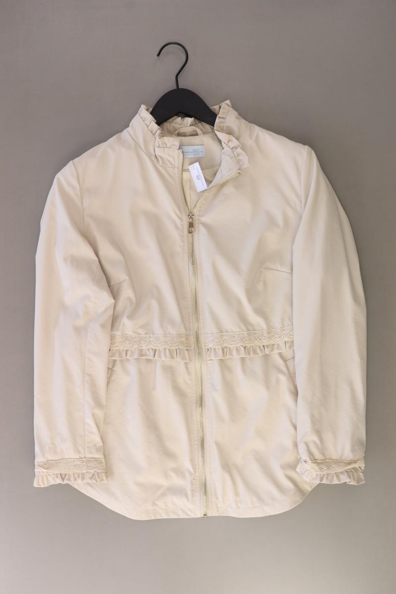 Himmelblau Lange Jacke Gr. 36 creme aus Polyester