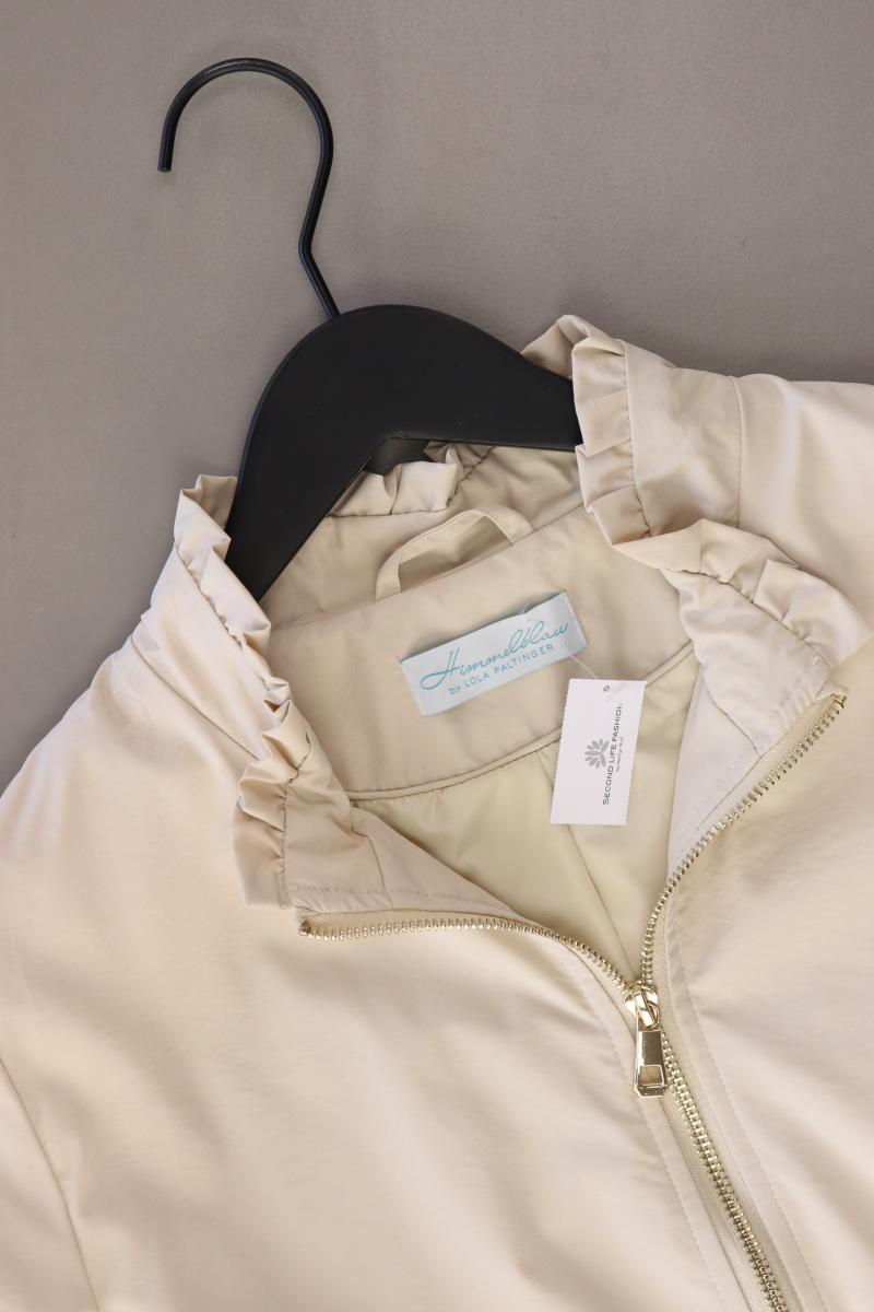 Himmelblau Lange Jacke Gr. 36 creme aus Polyester