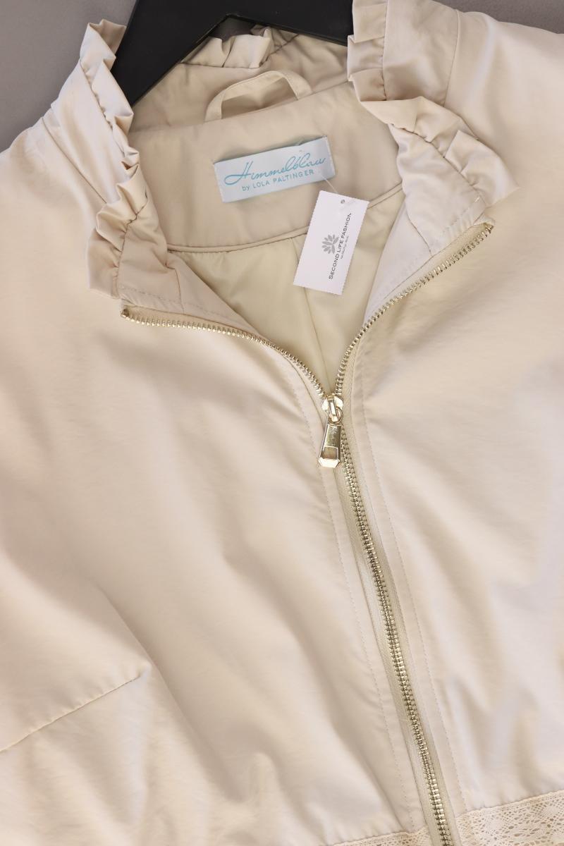 Himmelblau Lange Jacke Gr. 36 creme aus Polyester