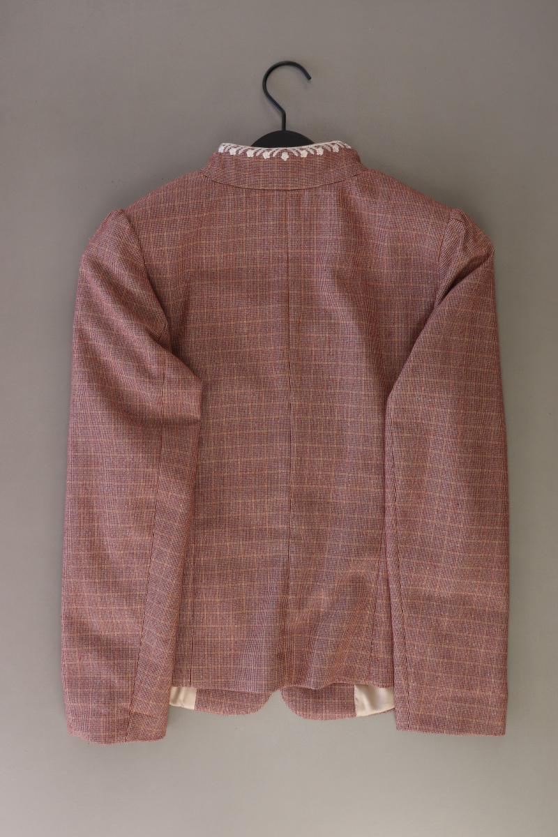 Himmelblau Regular Blazer Gr. 36 kariert rot aus Polyester