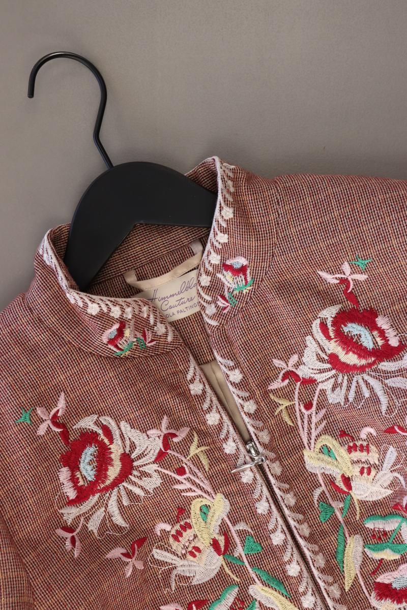 Himmelblau Regular Blazer Gr. 36 kariert rot aus Polyester