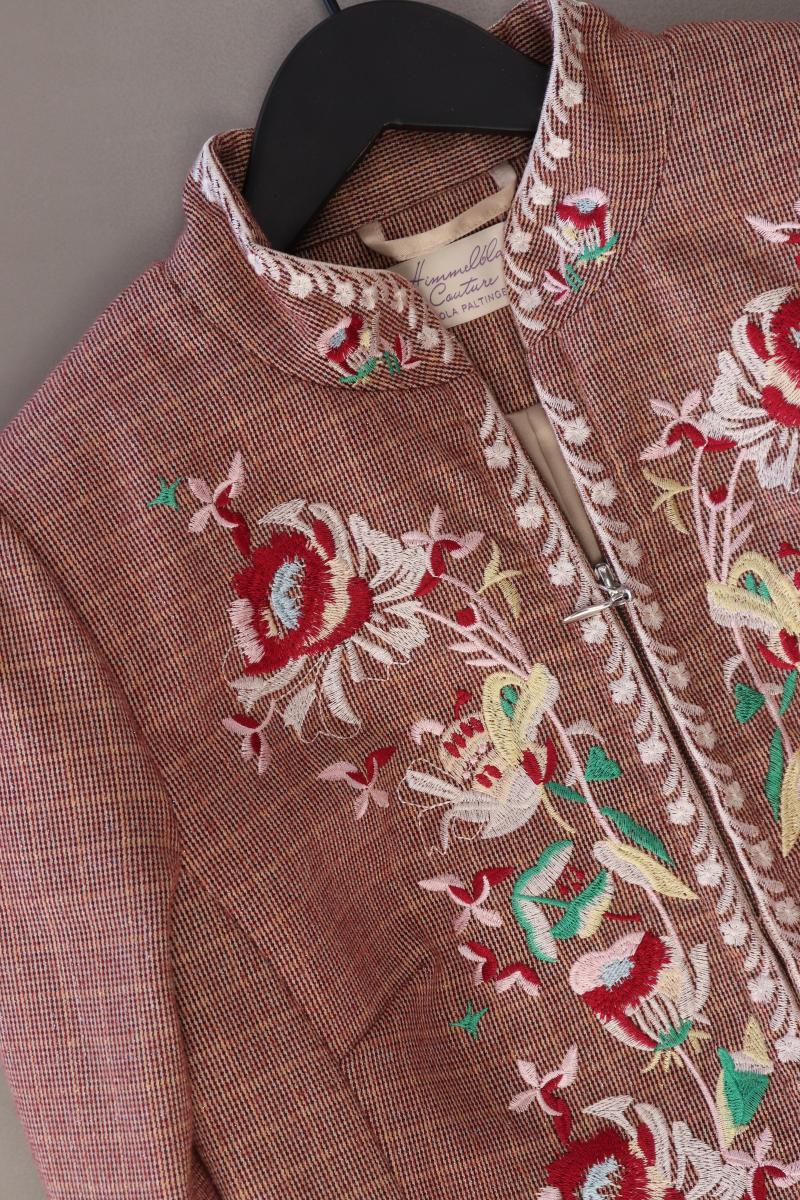 Himmelblau Regular Blazer Gr. 36 kariert rot aus Polyester