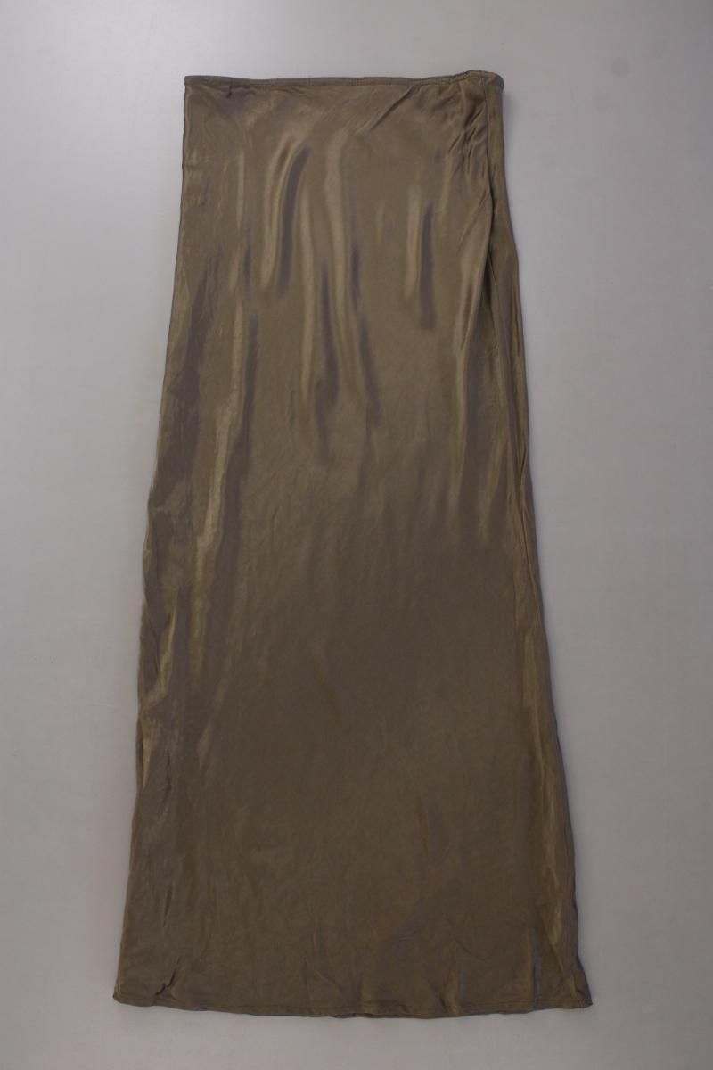 Topshop Maxirock Gr. 38 braun aus Viskose