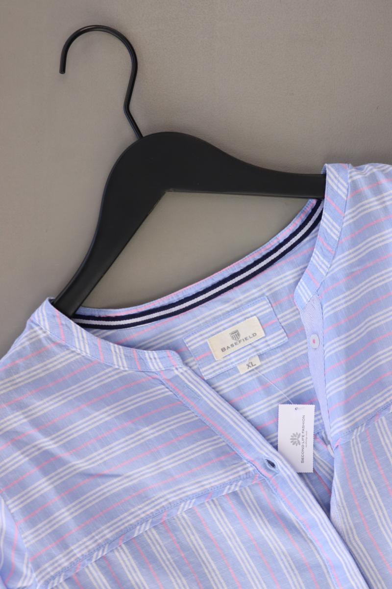 Second Hand Outfit Größe XL mit Basefield Langarmbluse in Gr. XL und Halskette