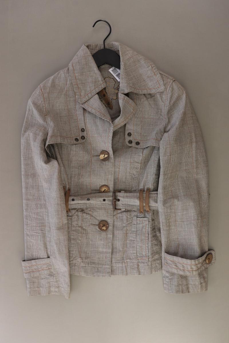 easy comfort Jacke Gr. 36 grau aus Baumwolle