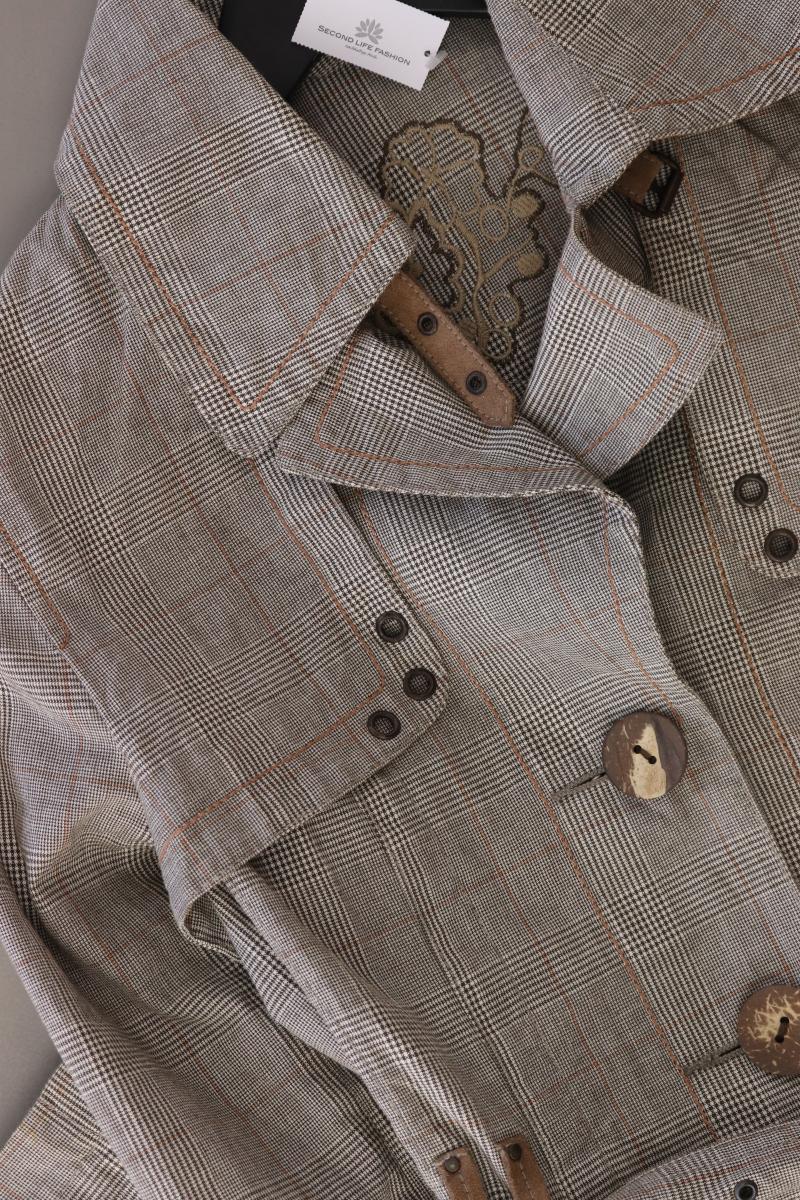 easy comfort Jacke Gr. 36 grau aus Baumwolle