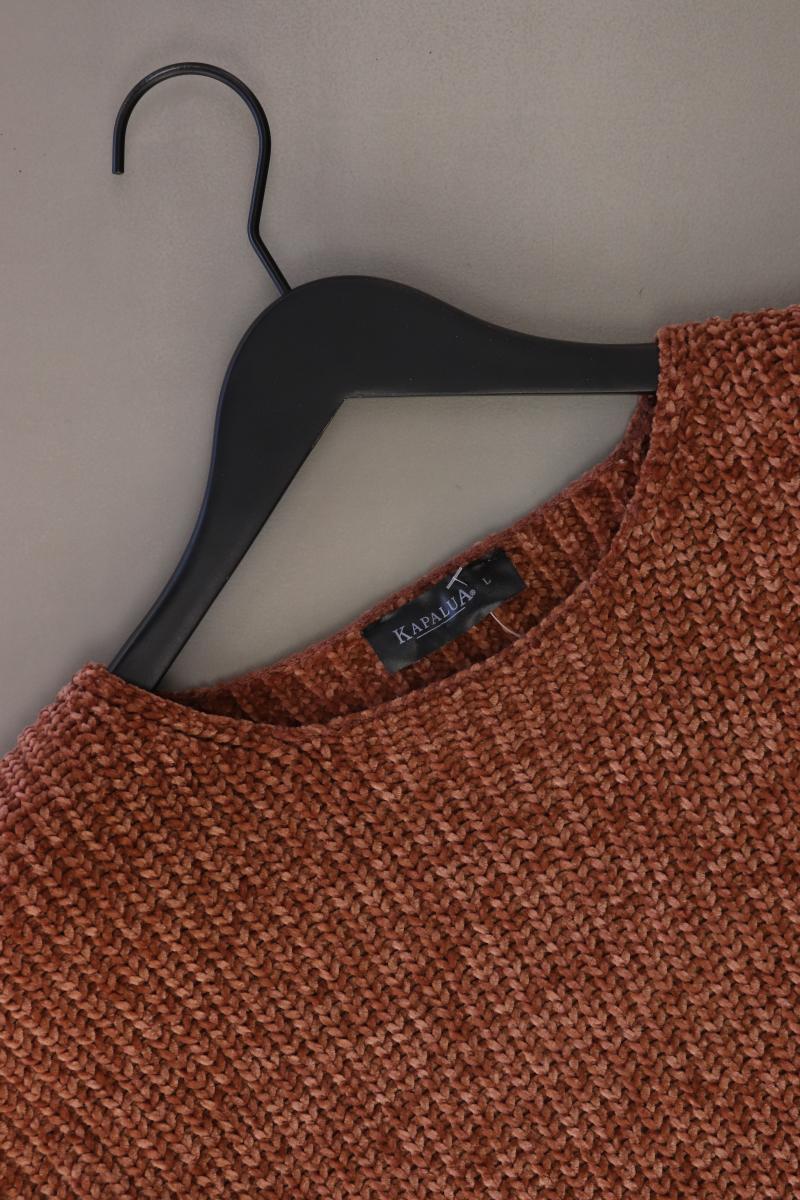 Kapalua Grobstrickpullover Gr. L braun aus Polyester