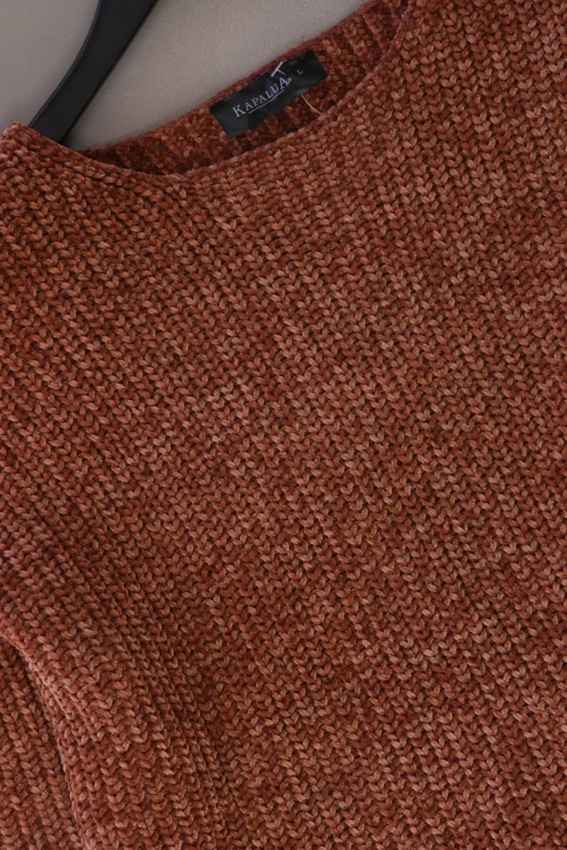 Kapalua Grobstrickpullover Gr. L braun aus Polyester