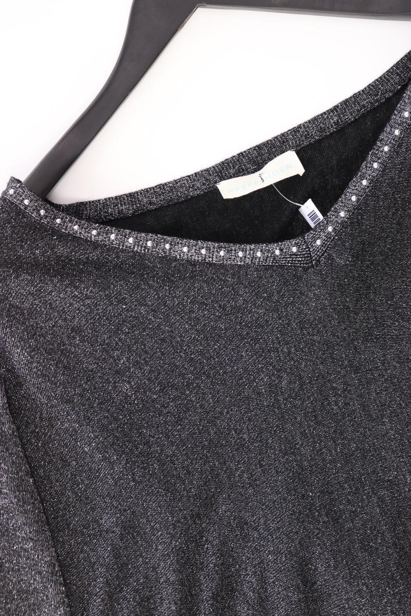 Pfeffinger Regular Pullover Gr. 48 silber aus Viskose