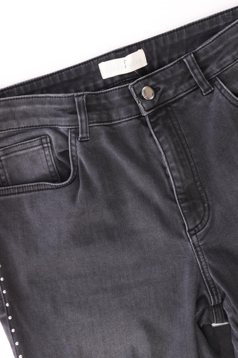 Pfeffinger Straight Jeans Gr. 42 grau aus Baumwolle