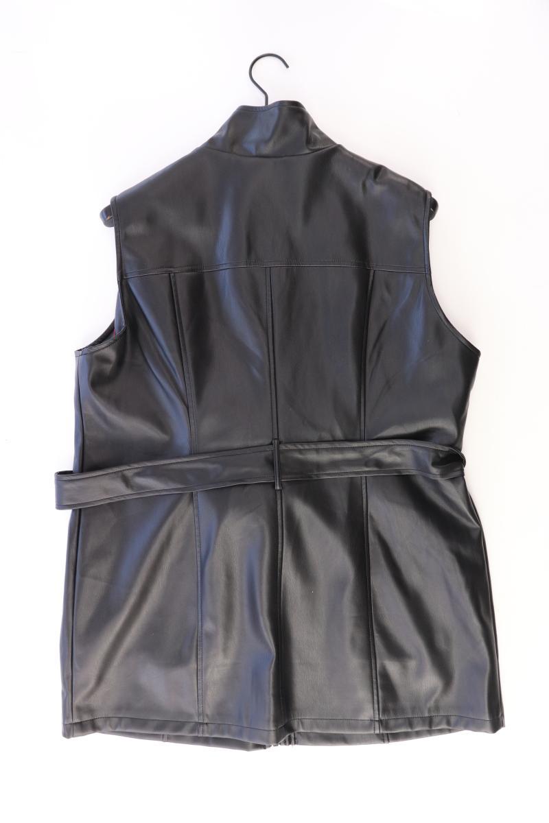 Pfeffinger Regular Weste Gr. 46 neu mit Etikett schwarz aus Kunstleder