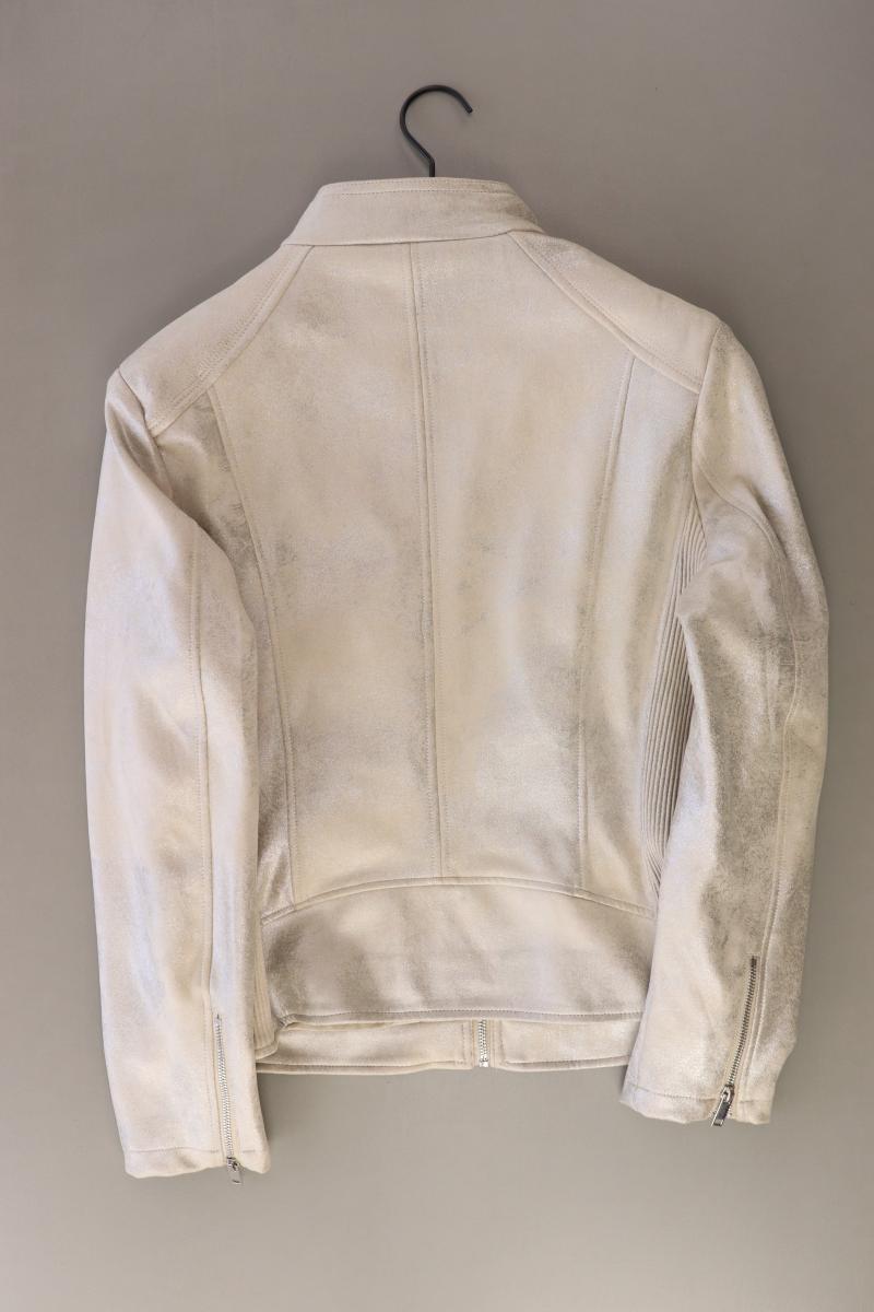 Pfeffinger Regular Jacke Gr. 46 neuwertig silber aus Polyester