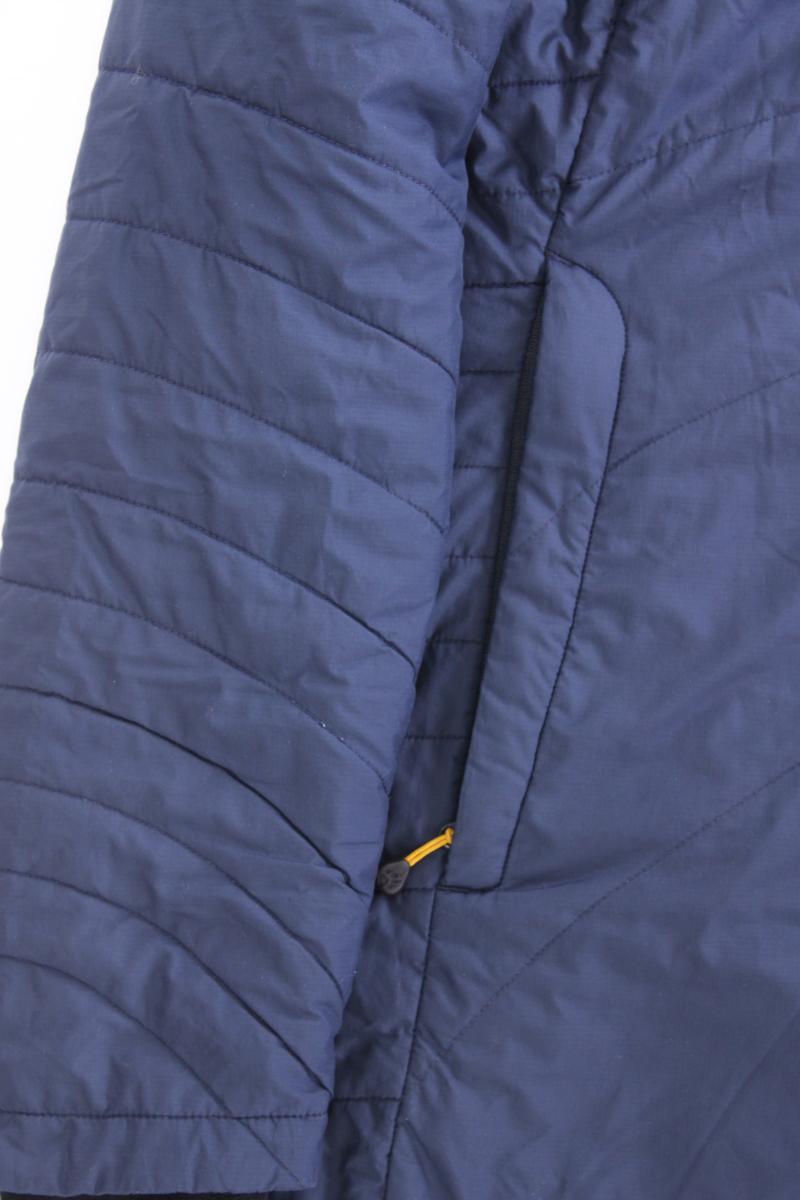 Jack Wolfskin Kapuzenmantel Gr. L blau aus Polyester