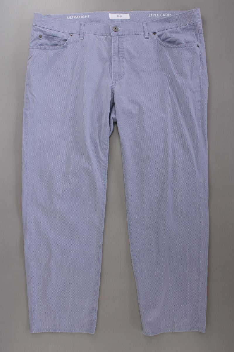 Brax Hose Ultraleicht für Herren Gr. Kurzgröße 28 blau aus Baumwolle