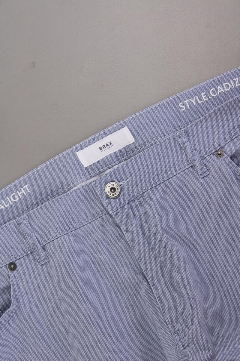 Brax Hose Ultraleicht für Herren Gr. Kurzgröße 28 blau aus Baumwolle