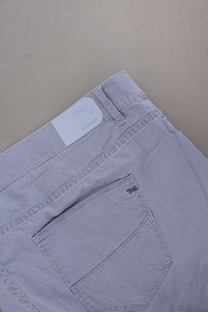 Brax Hose Ultraleicht für Herren Gr. Kurzgröße 28 blau aus Baumwolle