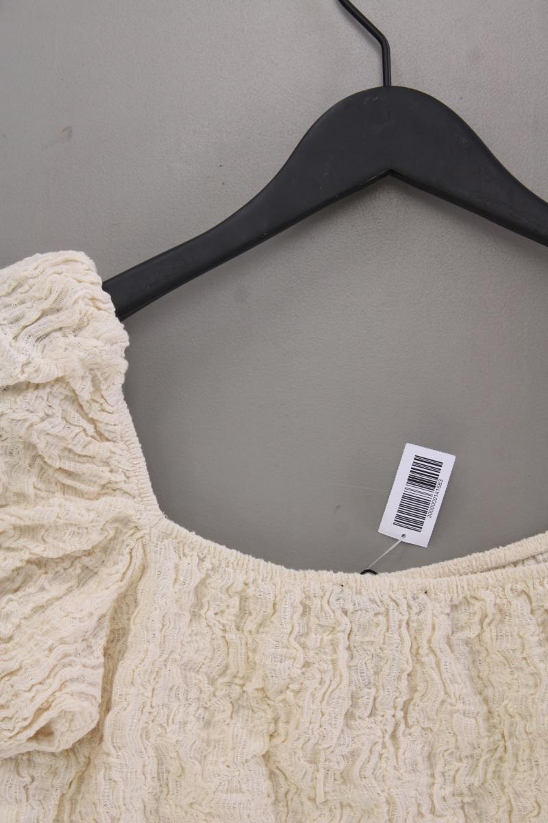 Zara Crop Top Gr. L creme
