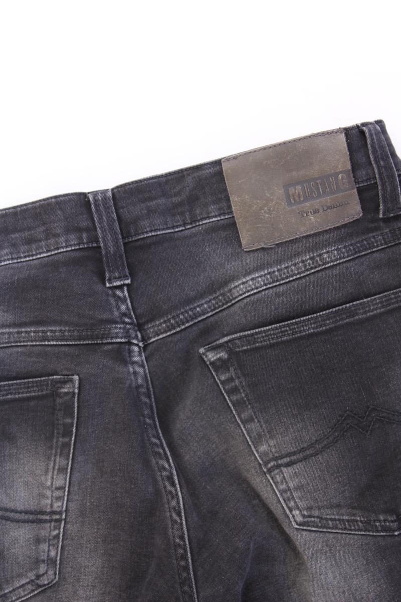 Mustang Jeansshorts für Herren Gr. W32 grau aus Baumwolle