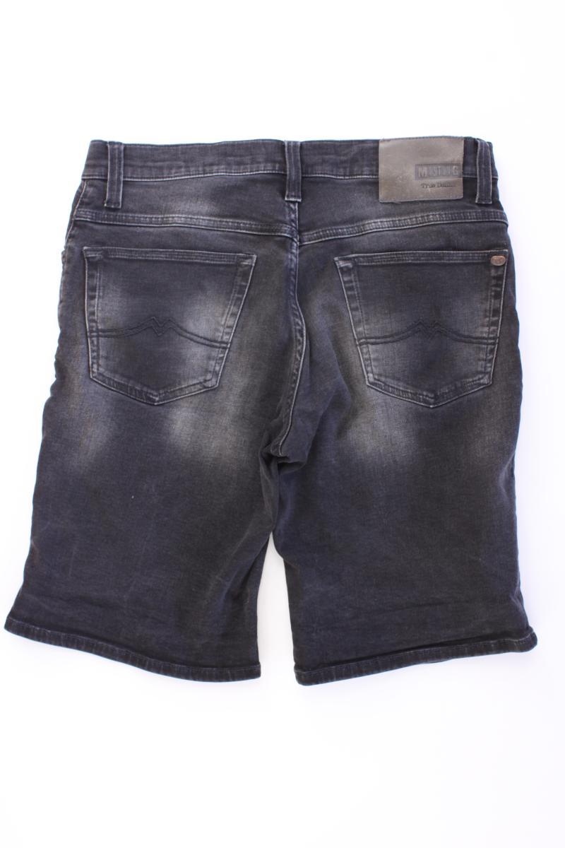 Mustang Jeansshorts für Herren Gr. W32 grau aus Baumwolle
