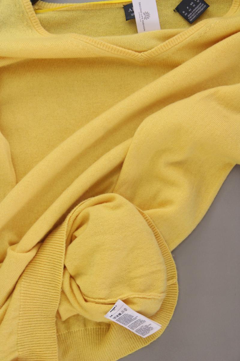 Adagio Wollpullover Gr. 40 gelb