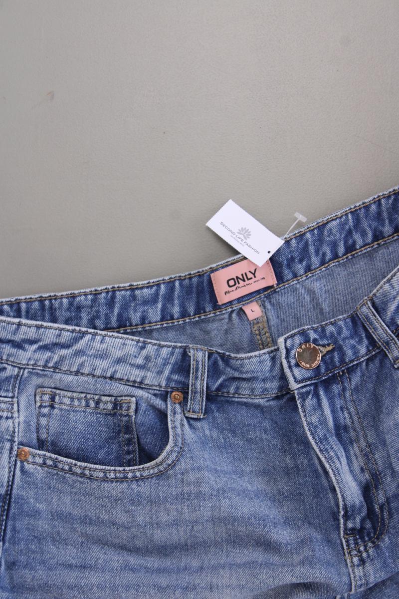 Only Jeansshorts Gr. L blau