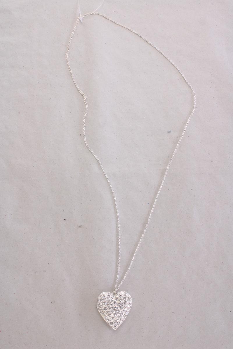 Second Hand Outfit Größe M mit Pieces Spaghetti-Top in Gr. M und Halskette