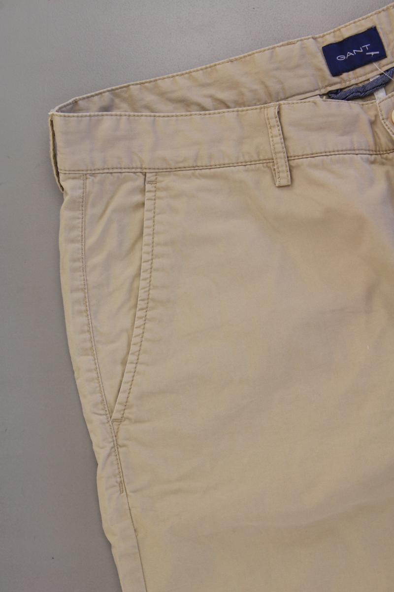 Gant Chino Shorts für Herren Gr. W34 creme aus Baumwolle